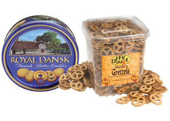 Office Snax Royal Dansk Cookies & Wafers